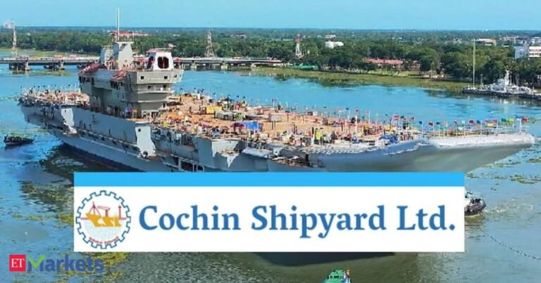 Cochin Shipyard Reports Decline in Profit, Revenue Growth Amid EBITDA Margin Concerns